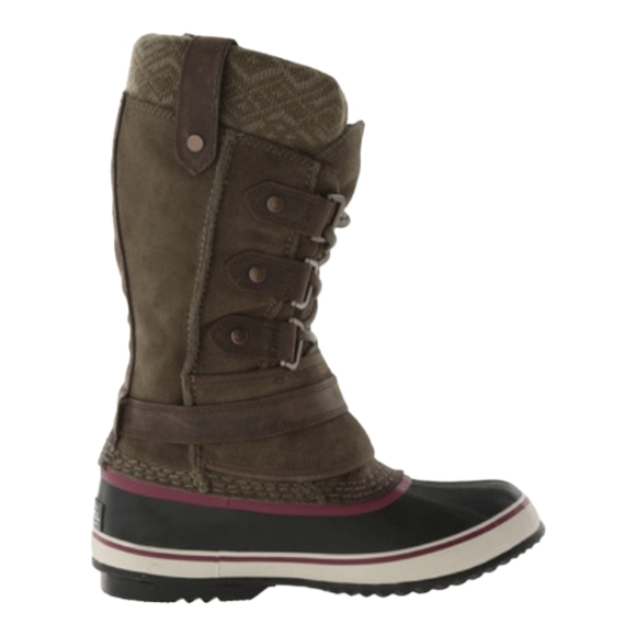 NIB SOREL 'Joan of Arctic Premium' Waterproof Snow Boots in Peatmoss Size 7 - Picture 2 of 12
